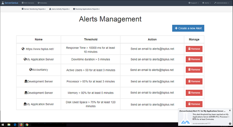 System • A picture with a caption
